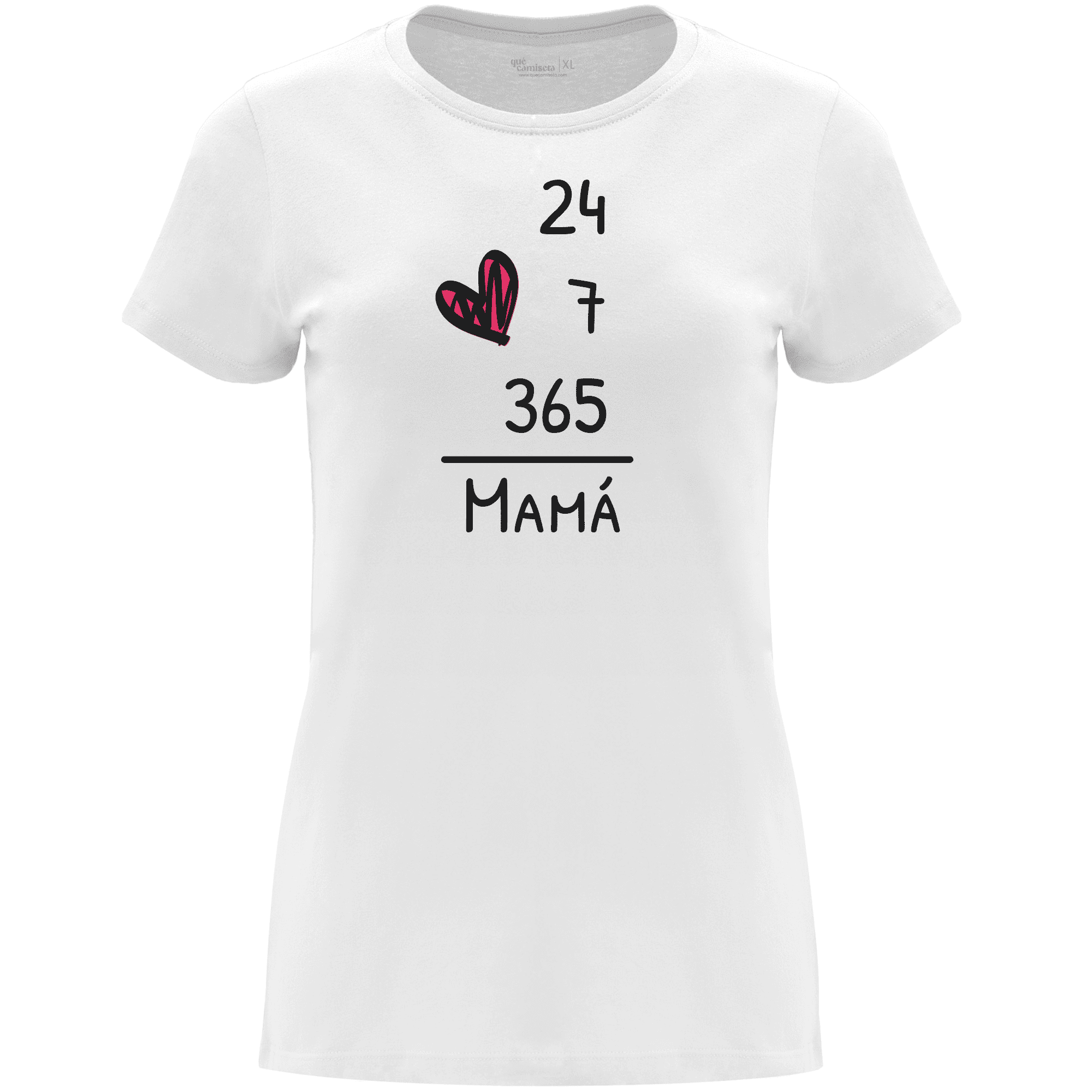 Camiseta Día de la Madre en Algodón Orgánico – Mamá Suma