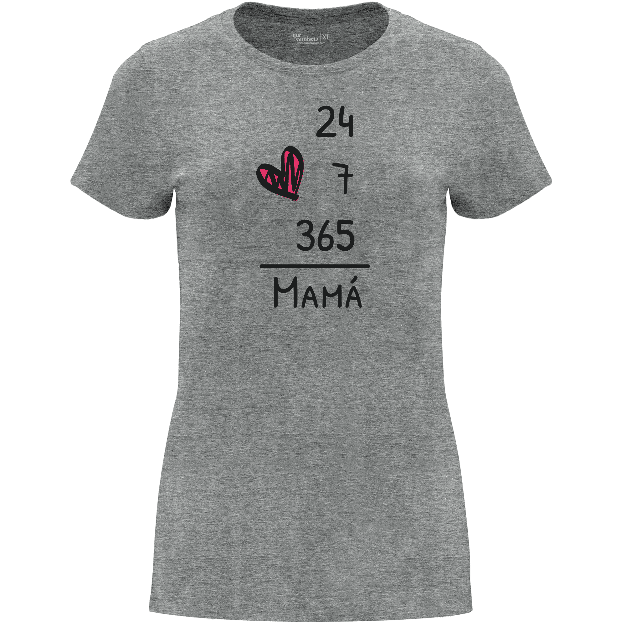 Camiseta Día de la Madre en Algodón Orgánico – Mamá Suma