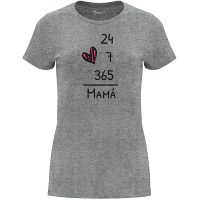 Camiseta Día de la Madre en Algodón Orgánico – Mamá Suma