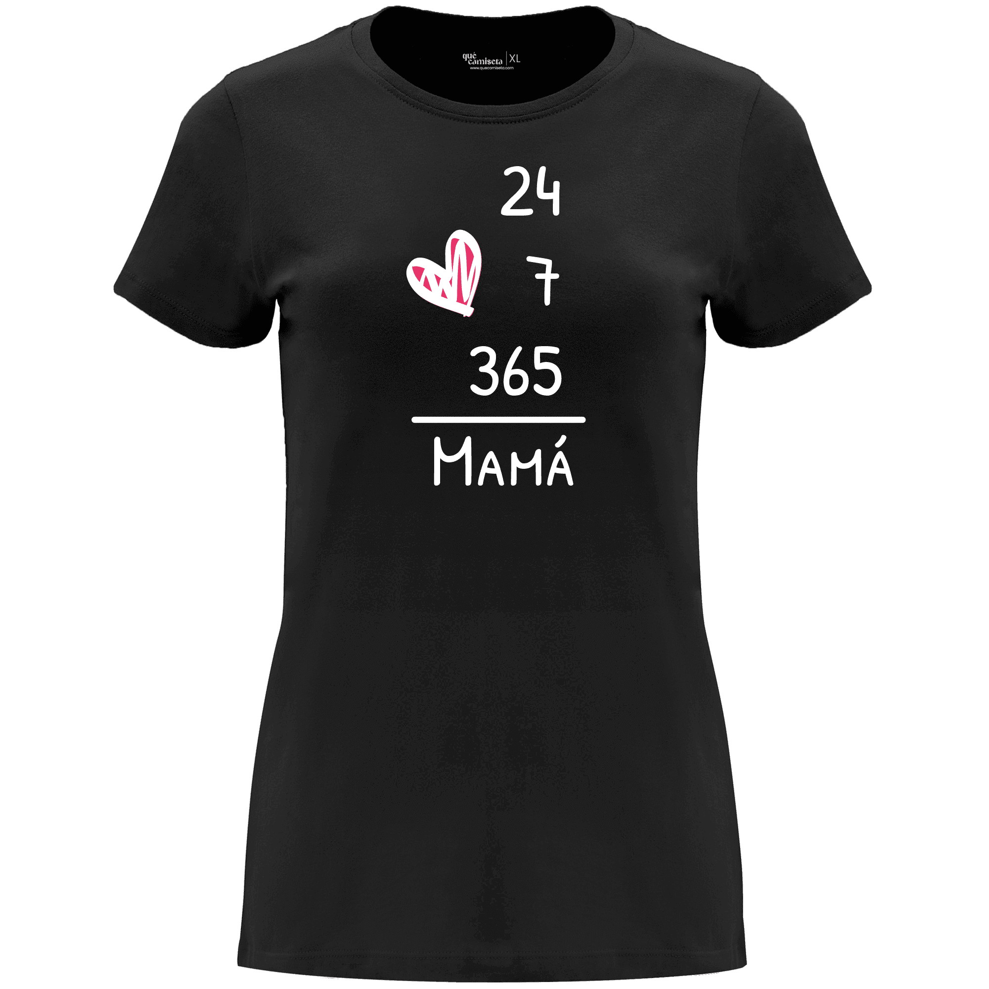 Camiseta Día de la Madre en Algodón Orgánico – Mamá Suma
