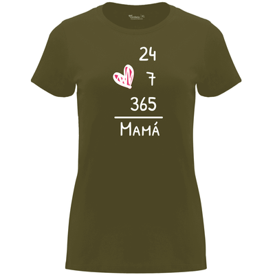 Camiseta Día de la Madre en Algodón Orgánico – Mamá Suma