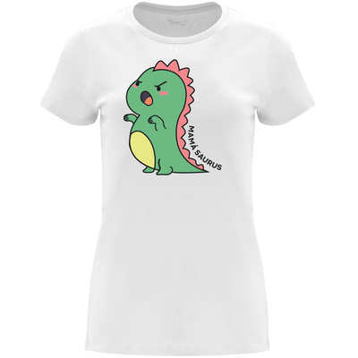 Camiseta Mamasaurus en color Blanco para el Día de la Madre