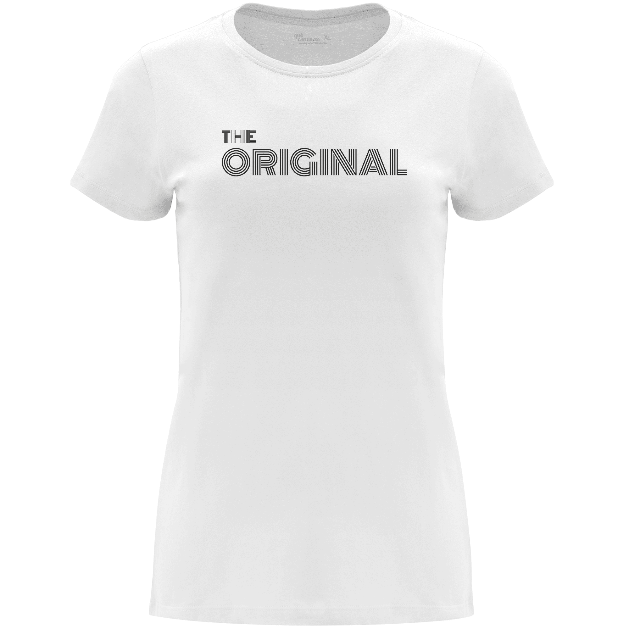 Camiseta "Original y remix" en color Blanco para el Día de la Madre