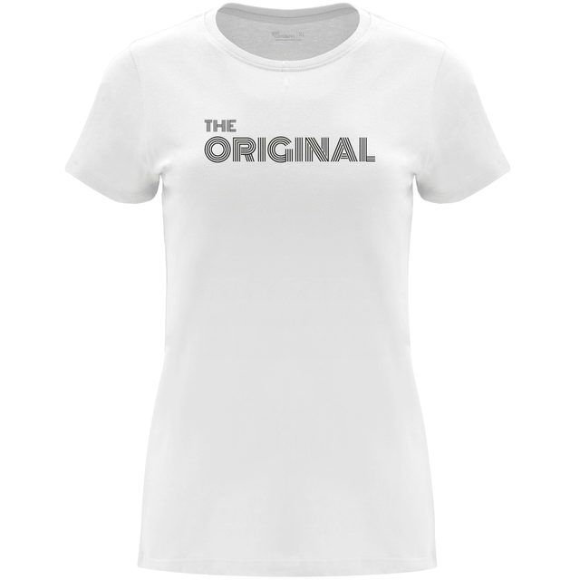 Camiseta "Original y remix" en color Blanco para el Día de la Madre