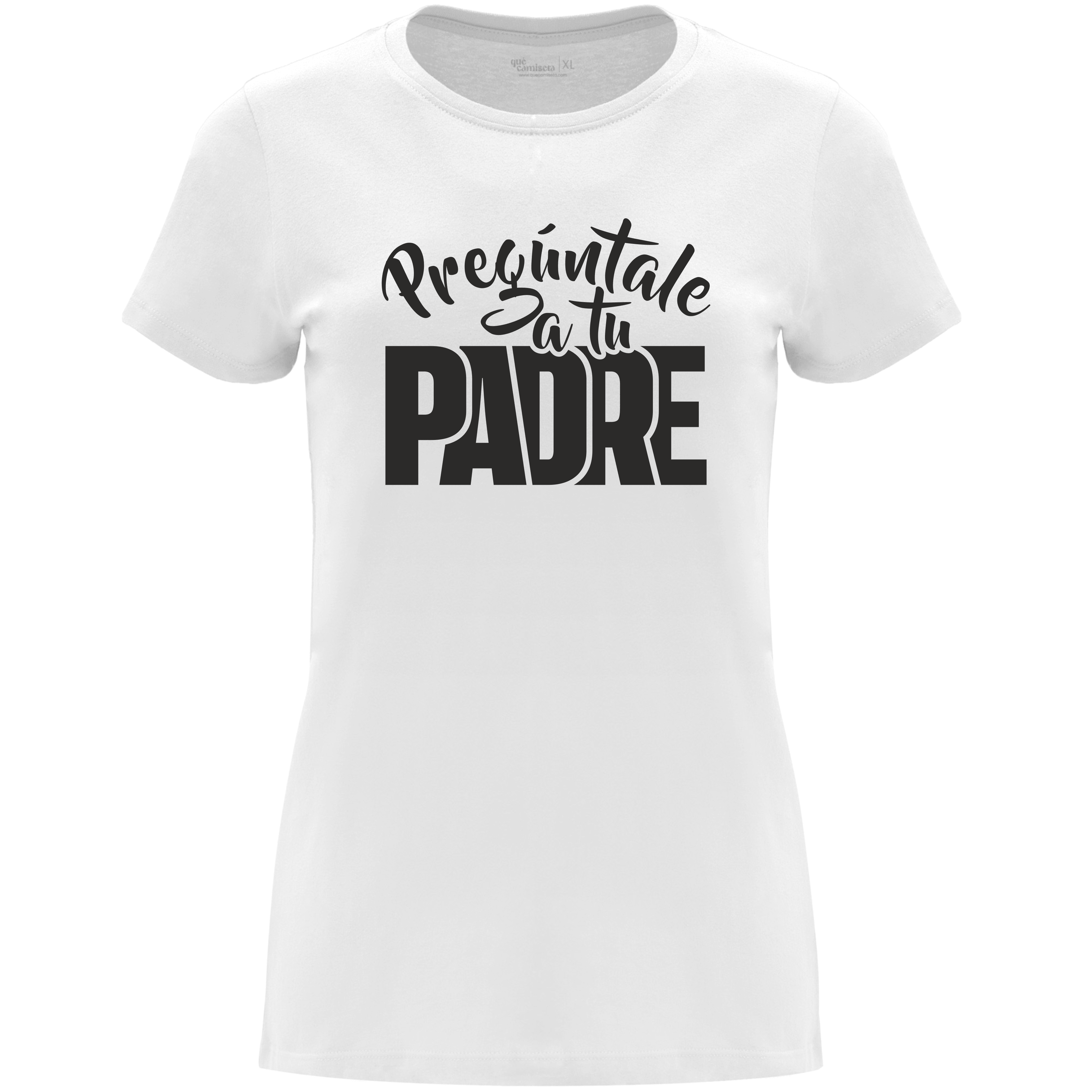 Camiseta Día de la Madre en Algodón Orgánico – Pregúntale a tu padre