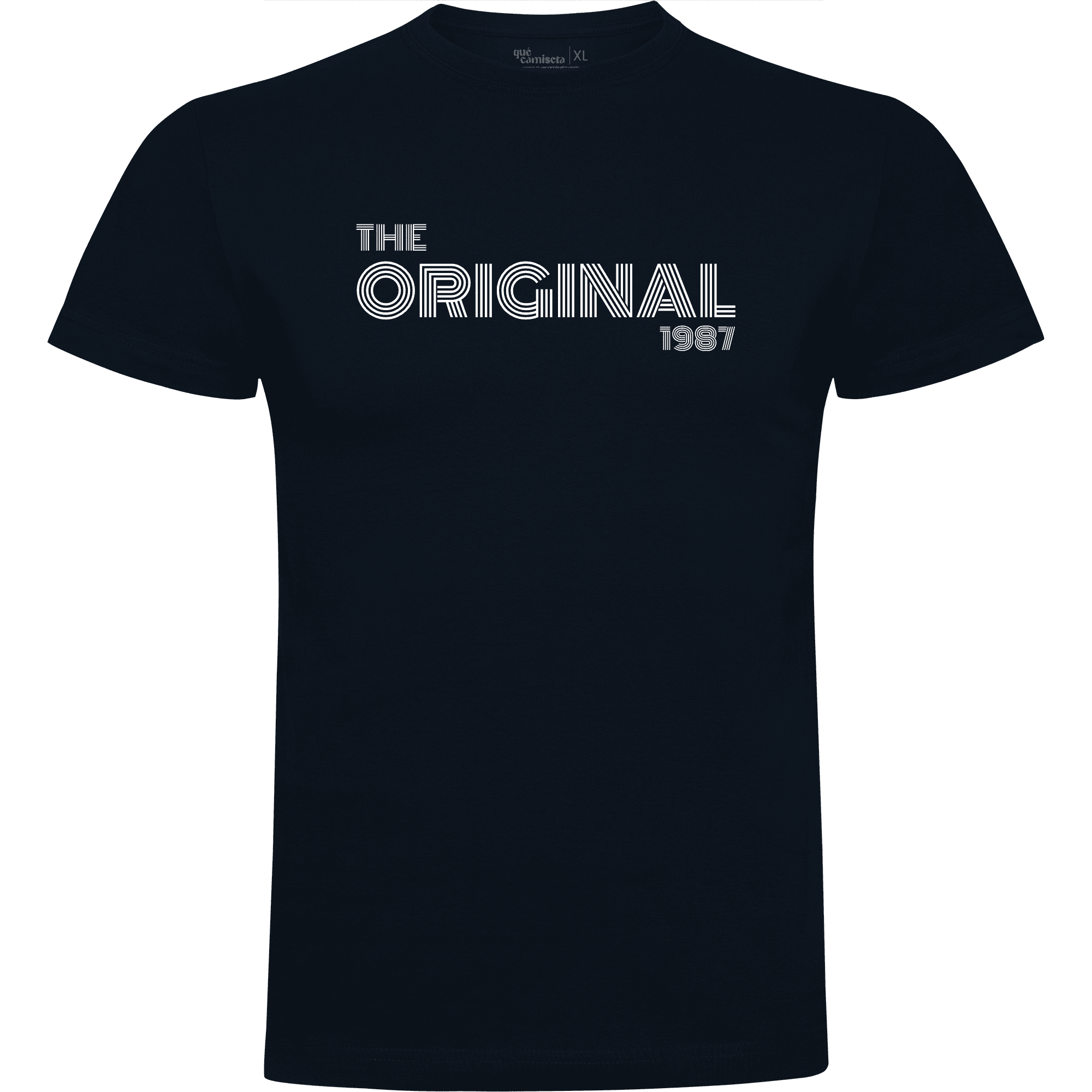 Camiseta Original y remix en color Azul marino para el Día del Padre