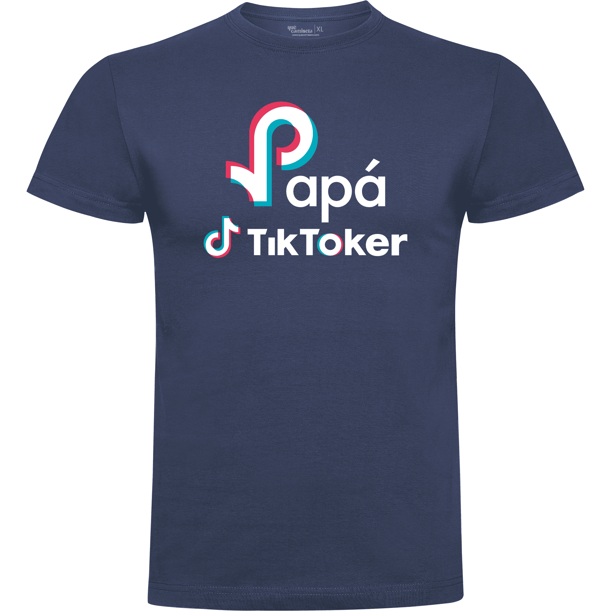 Camiseta Día del Padre en Algodón Orgánico – Papá Tiktoker