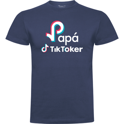Camiseta Día del Padre en Algodón Orgánico – Papá Tiktoker