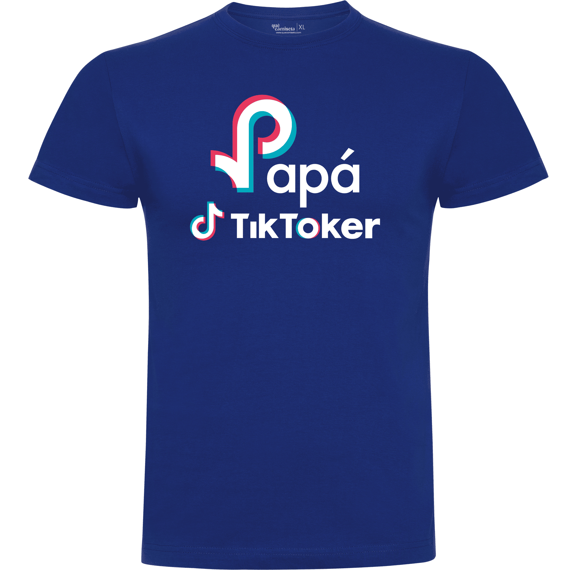 Camiseta Día del Padre en Algodón Orgánico – Papá Tiktoker