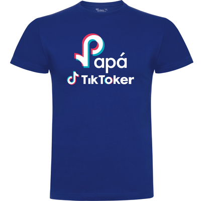 Camiseta Día del Padre en Algodón Orgánico – Papá Tiktoker