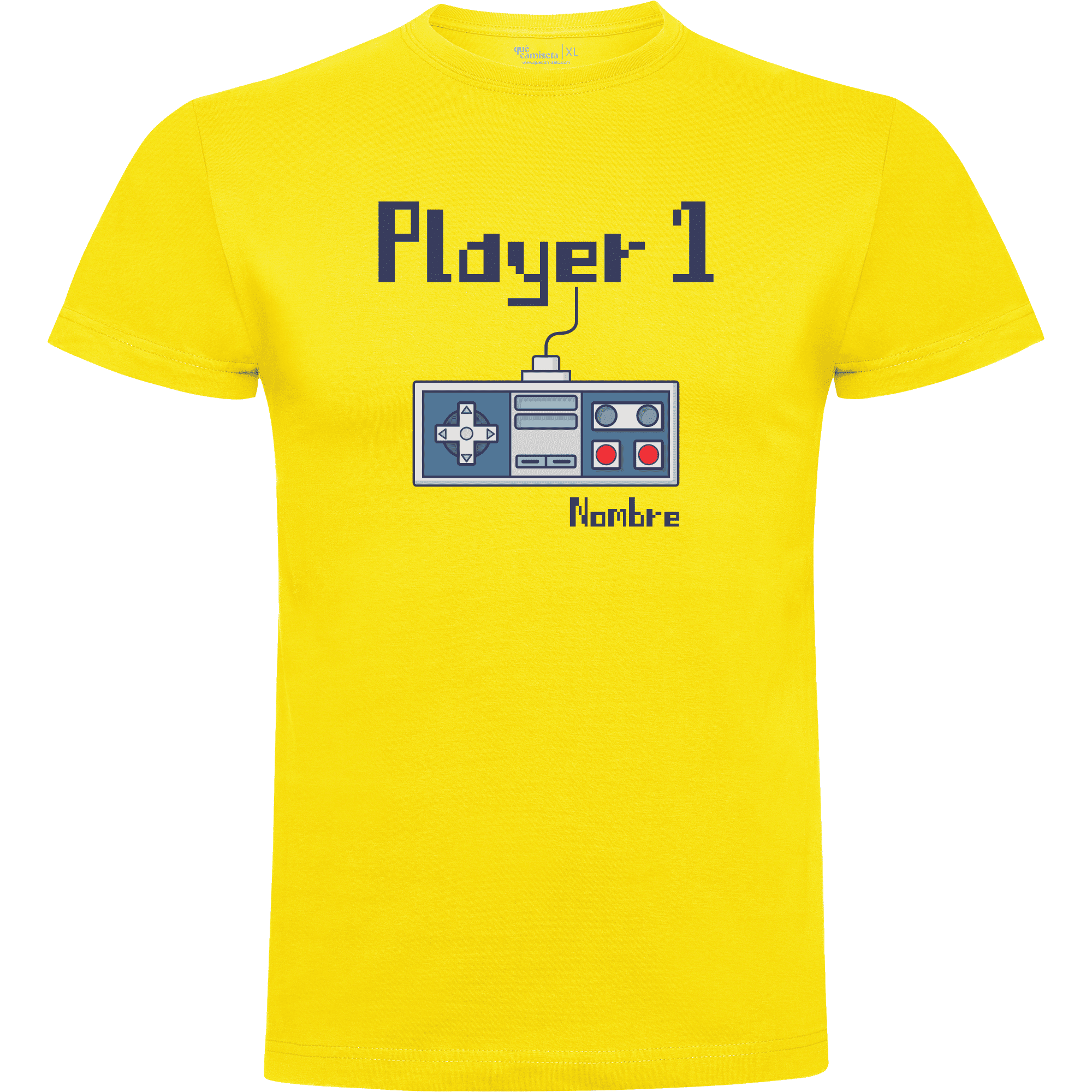 Camiseta Día del Padre en Algodón Orgánico – Player 1 player 2