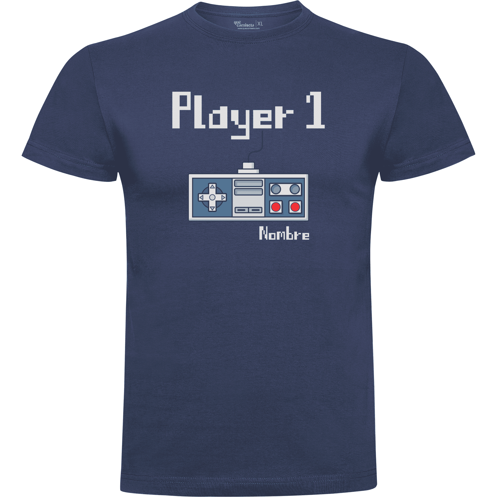 Camiseta Día del Padre en Algodón Orgánico – Player 1 player 2
