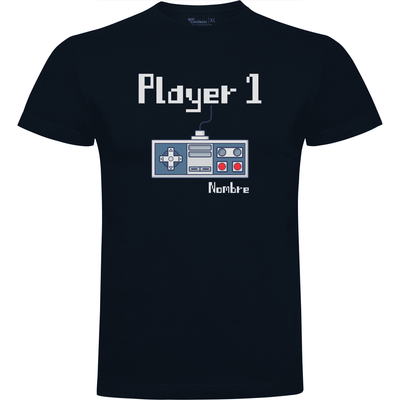 Camiseta Día del Padre en Algodón Orgánico – Player 1 player 2