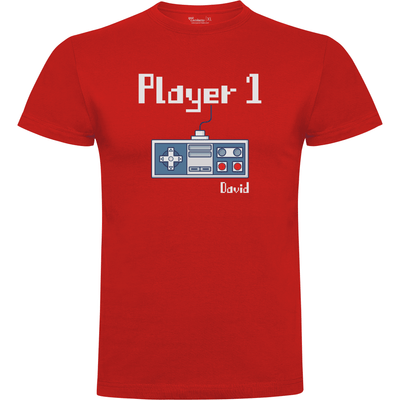 Camiseta Día del Padre en Algodón Orgánico – Player 1 player 2
