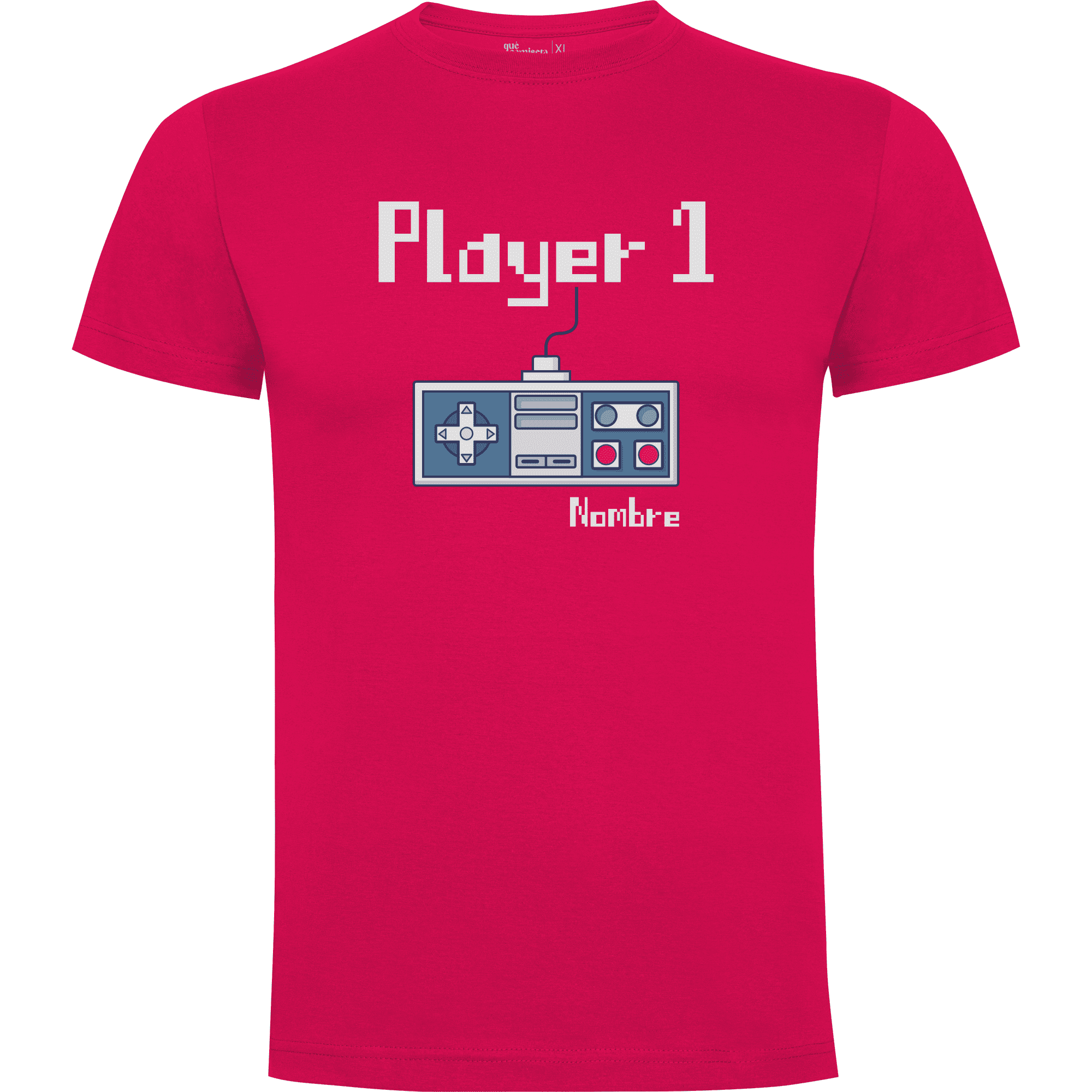 Camiseta Día del Padre en Algodón Orgánico – Player 1 player 2