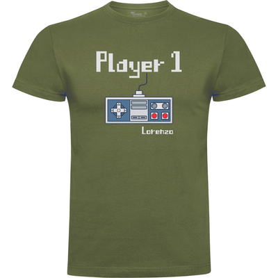 Camiseta Día del Padre en Algodón Orgánico – Player 1 player 2