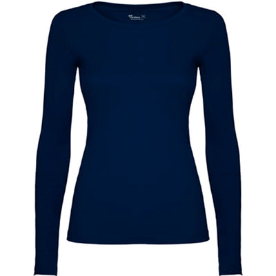 Camiseta mujer personalizada de algodón manga larga