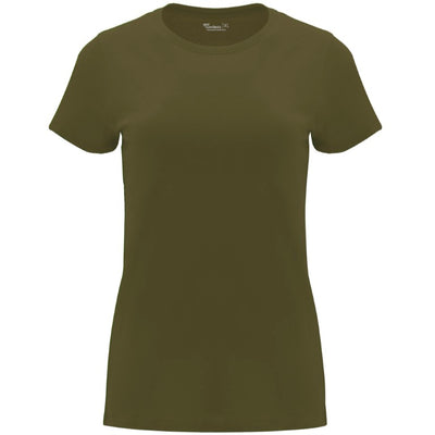 Camiseta mujer personalizada de algodón semientallada