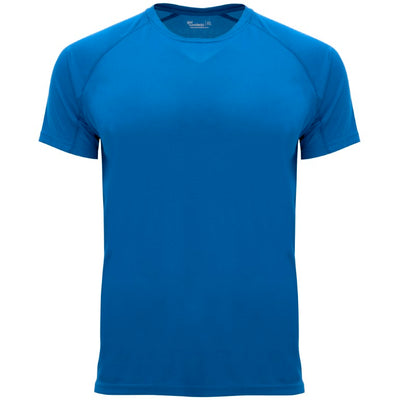Camiseta técnica unisex personalizada manga corta · 100% poliéster transpirable
