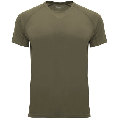 Camiseta técnica unisex personalizada manga corta · 100% poliéster transpirable