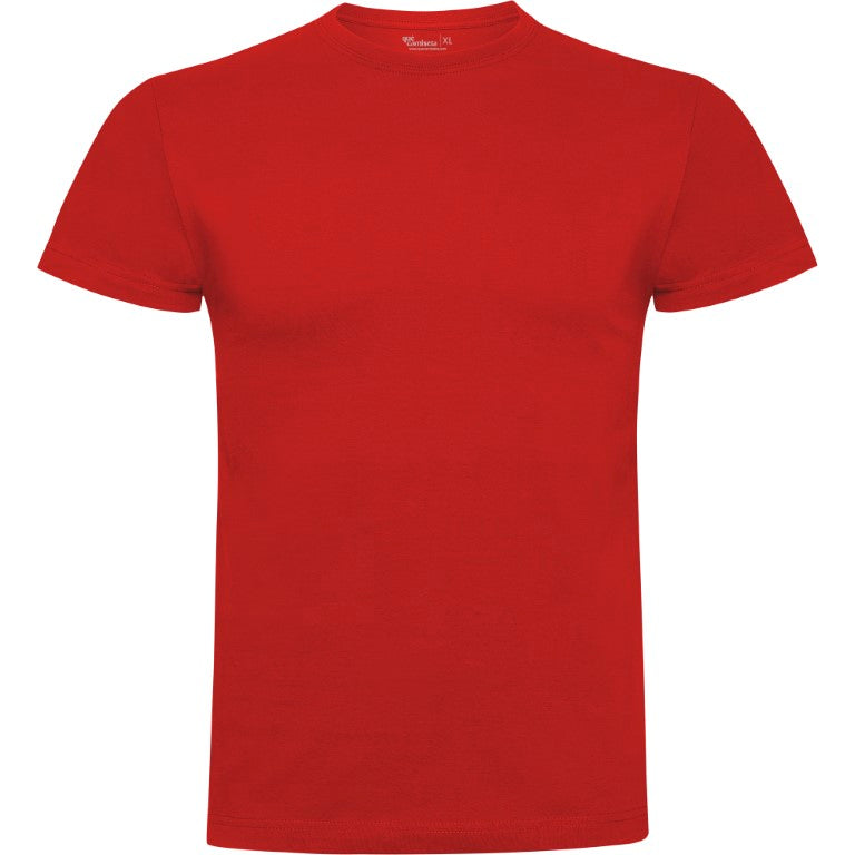 Camiseta algodón personalizada unisex manga corta