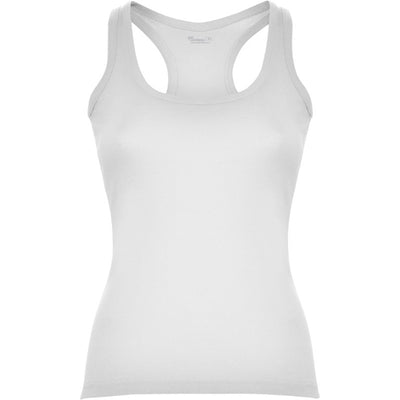 Camiseta mujer personalizada de algodón sin mangas