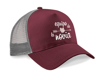 Gorra Trucker para Despedida de Soltera - Equipo de la Novia