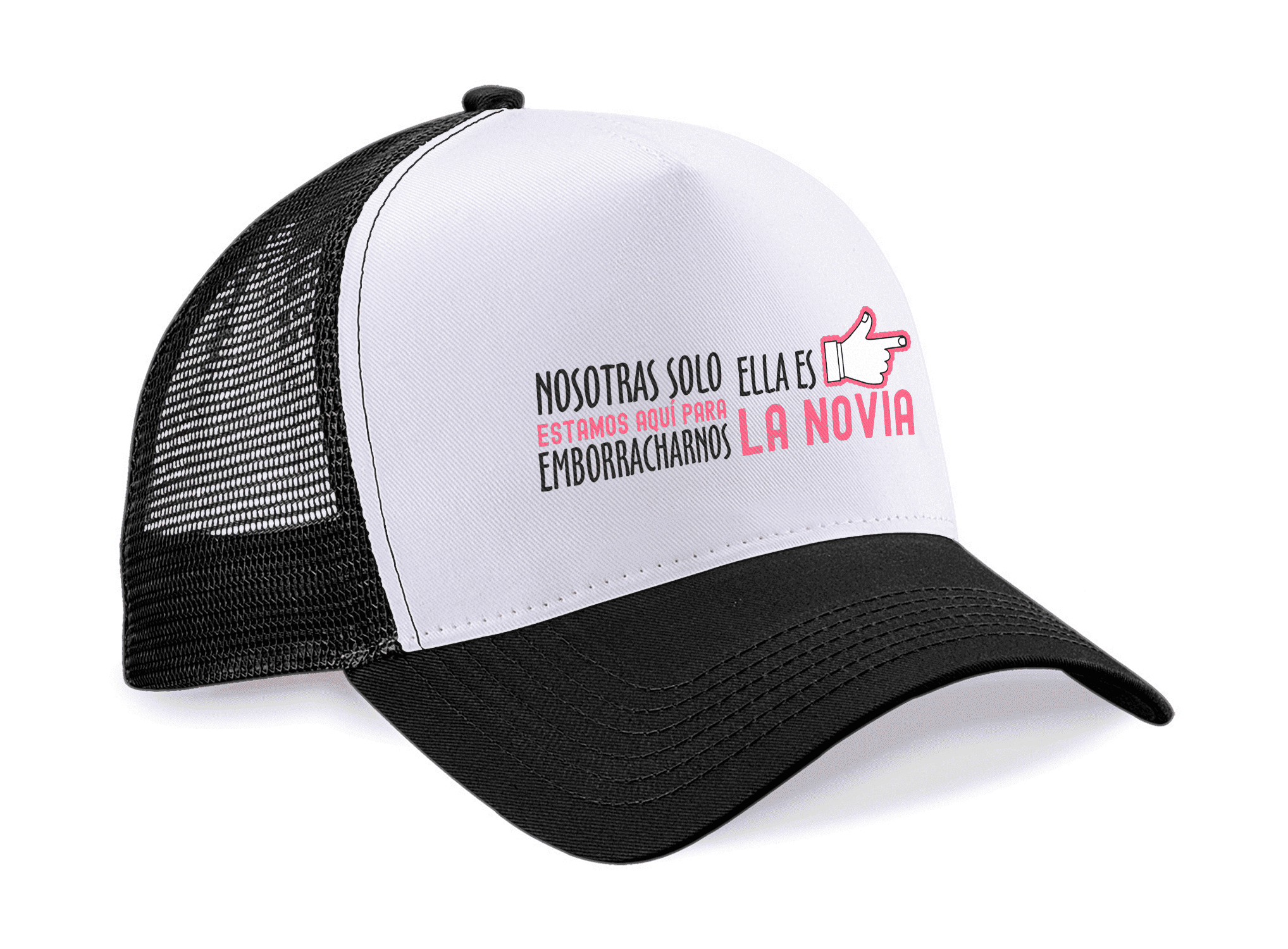 Gorra Trucker para Despedida de Soltera - La Novia No Soy Yo