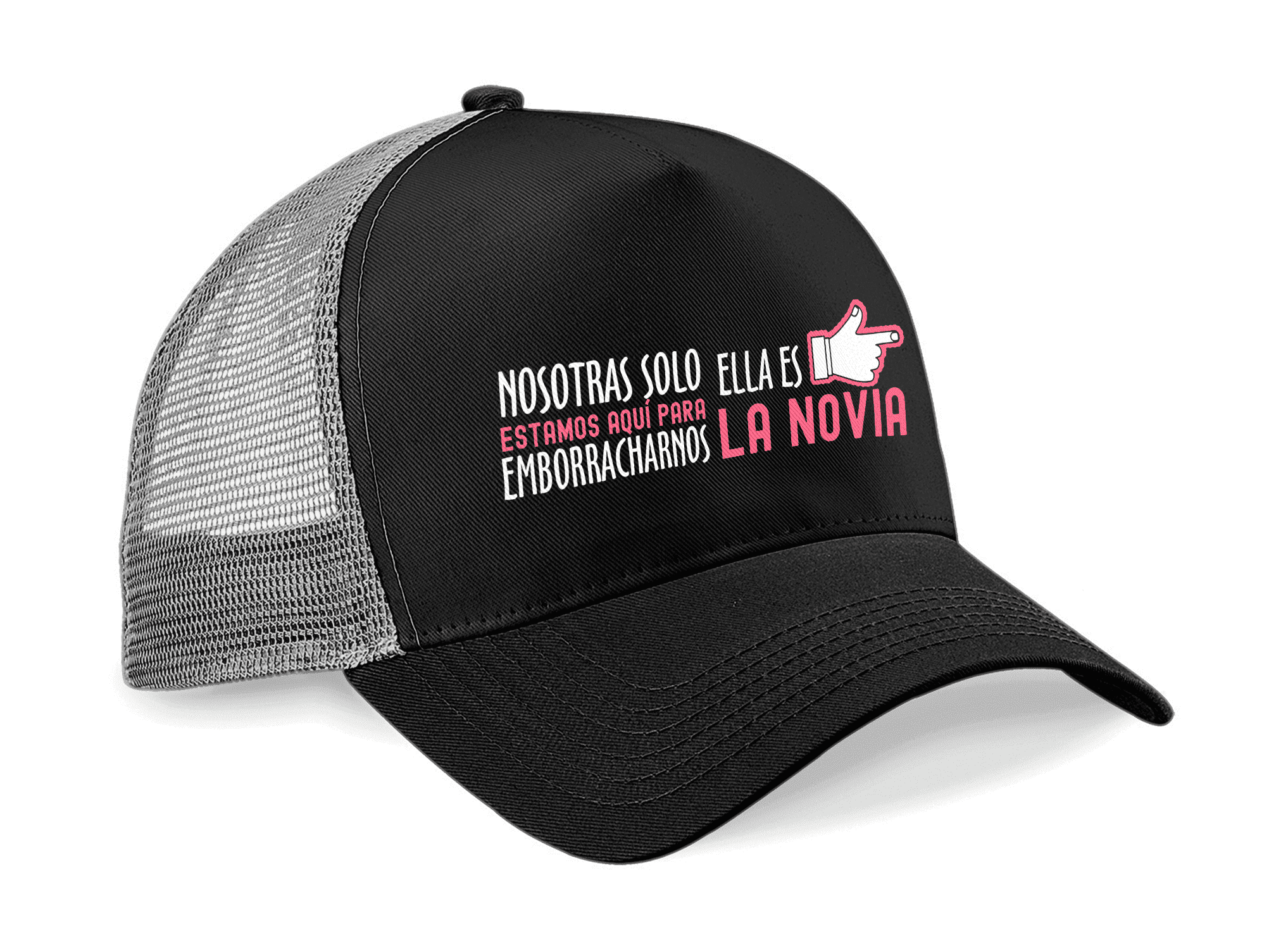 Gorra Trucker para Despedida de Soltera - La Novia No Soy Yo