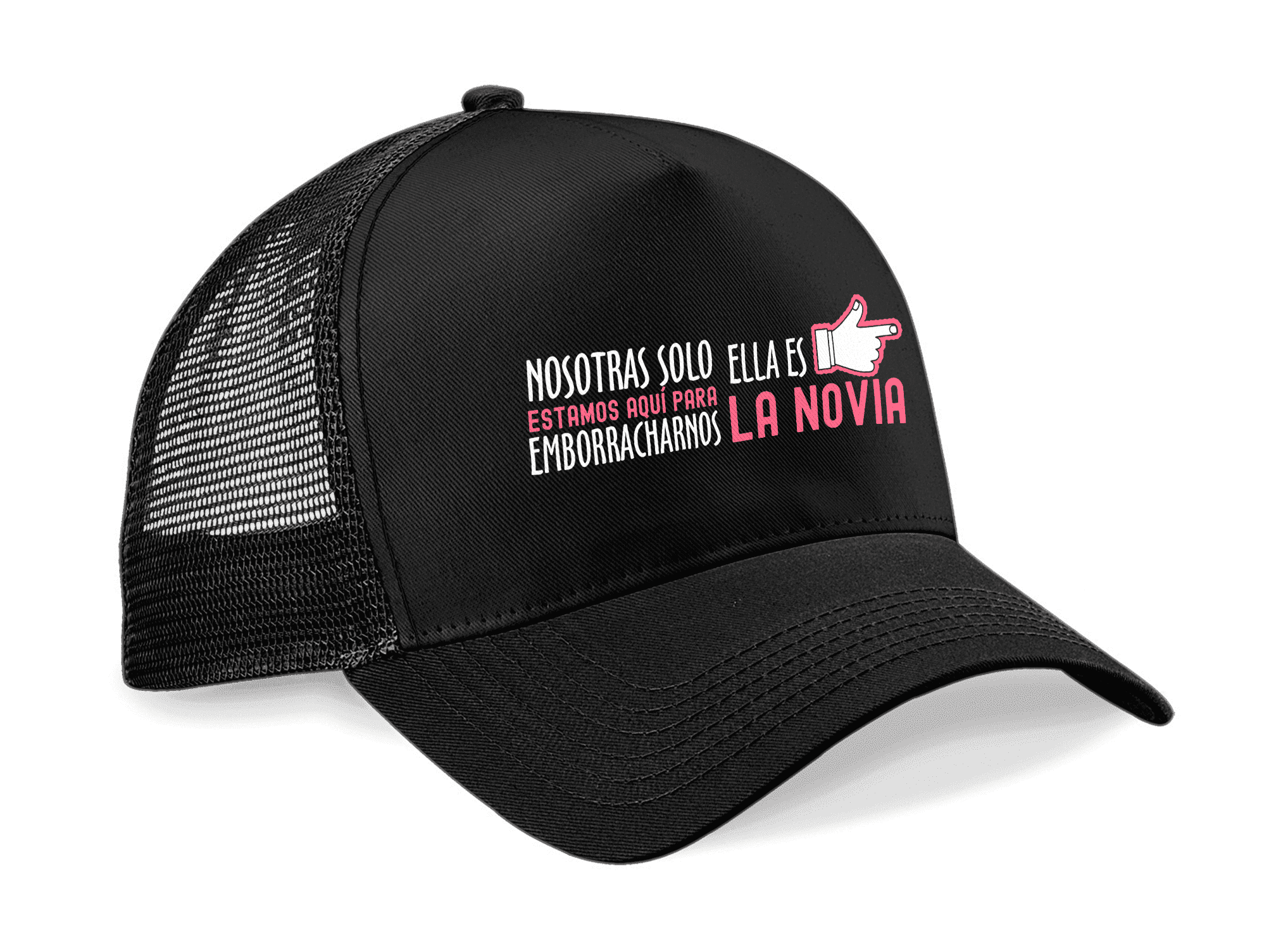 Gorra Trucker para Despedida de Soltera - La Novia No Soy Yo