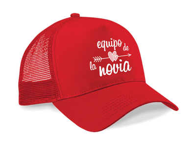 Gorra Trucker para Despedida de Soltera - Equipo de la Novia