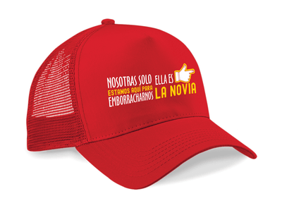 Gorra Trucker para Despedida de Soltera - La Novia No Soy Yo