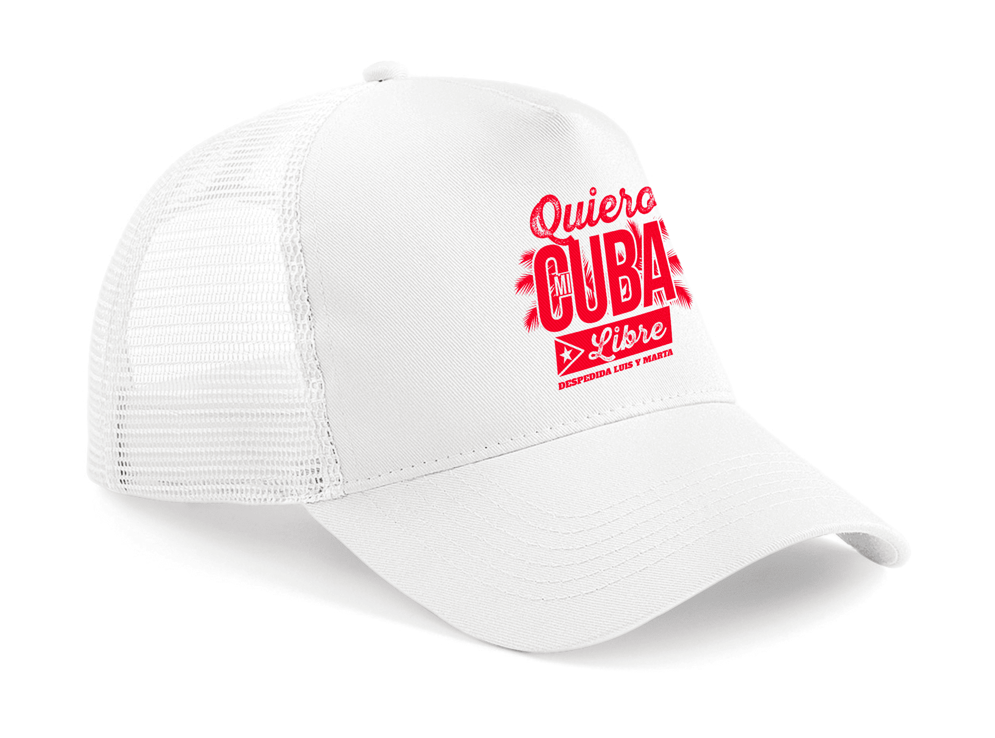 Gorra Trucker para Despedida de Soltero - Quiero Mi Cubalibre