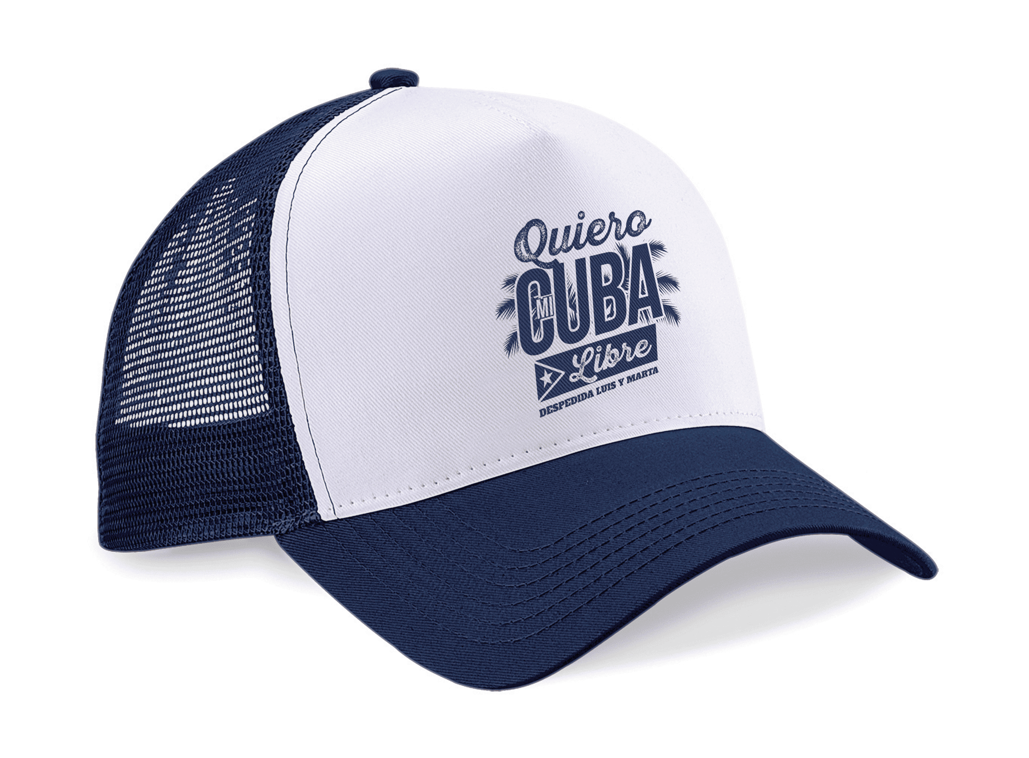 Gorra Trucker para Despedida de Soltero - Quiero Mi Cubalibre