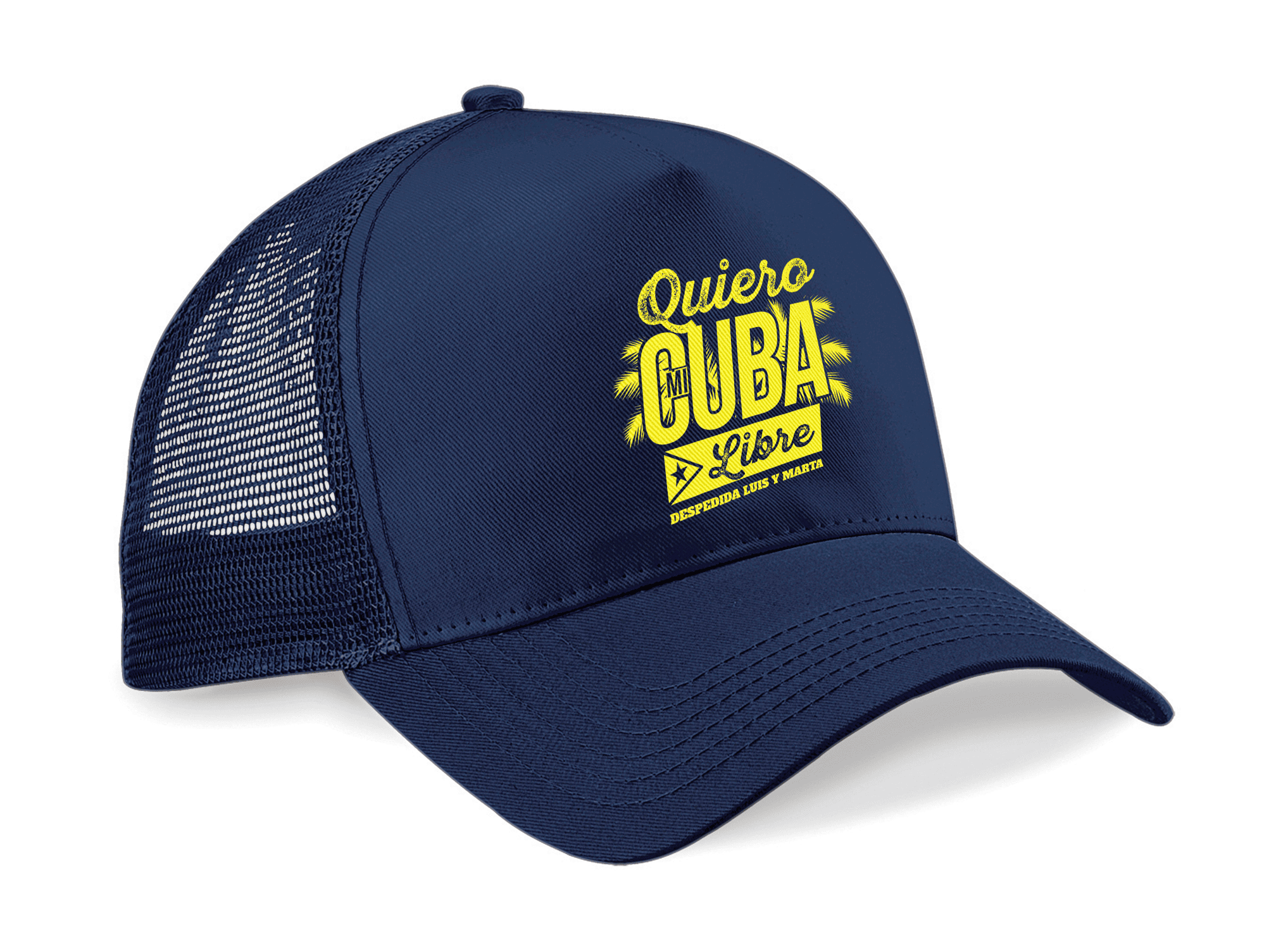 Gorra Trucker para Despedida de Soltero - Quiero Mi Cubalibre