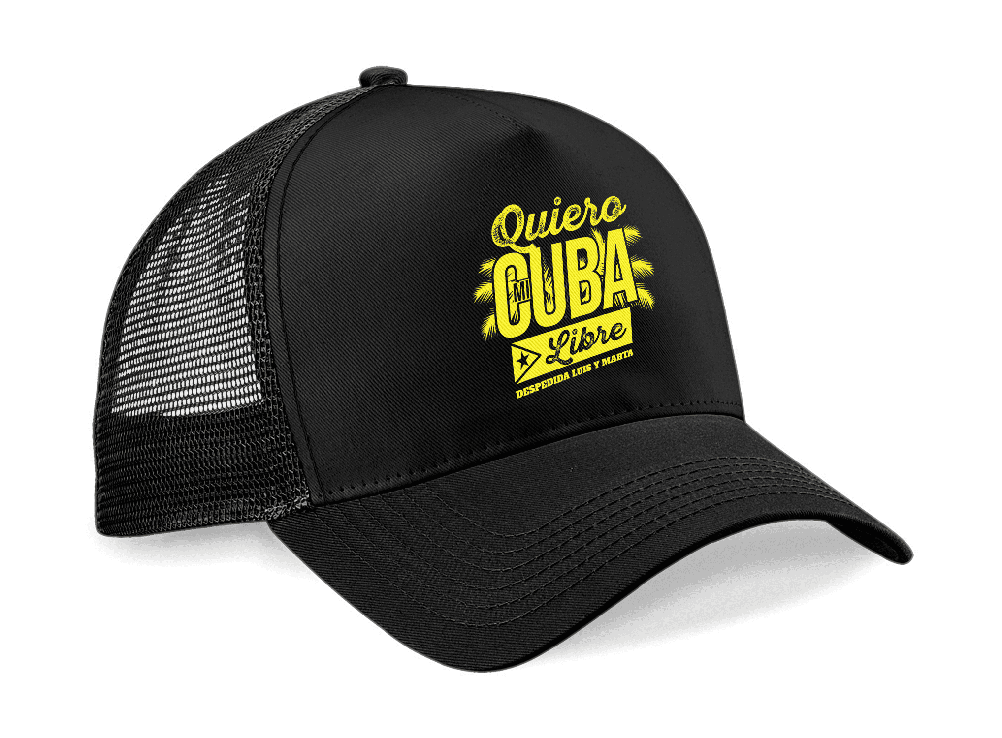 Gorra Trucker para Despedida de Soltero - Quiero Mi Cubalibre