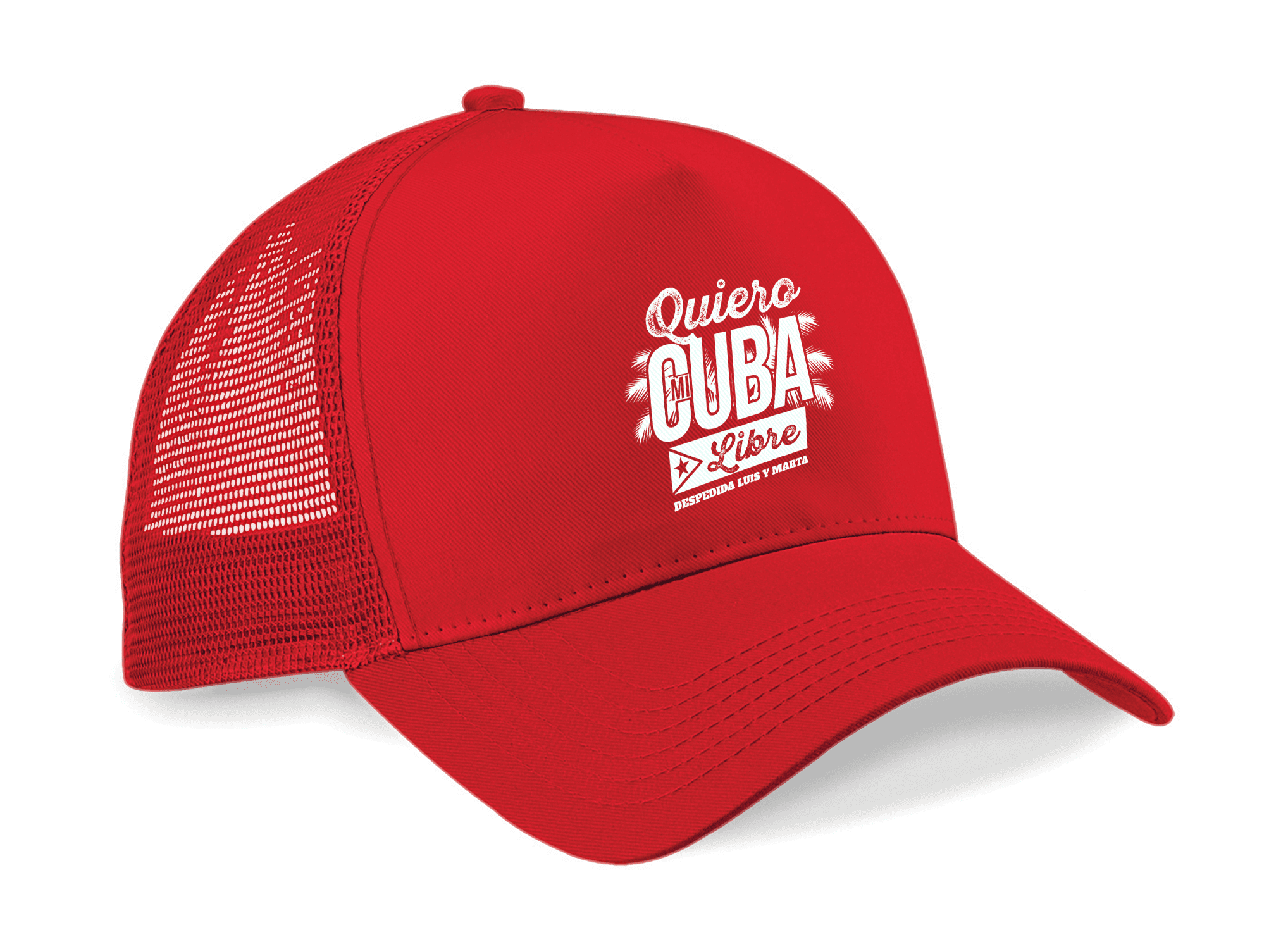 Gorra Trucker para Despedida de Soltero - Quiero Mi Cubalibre