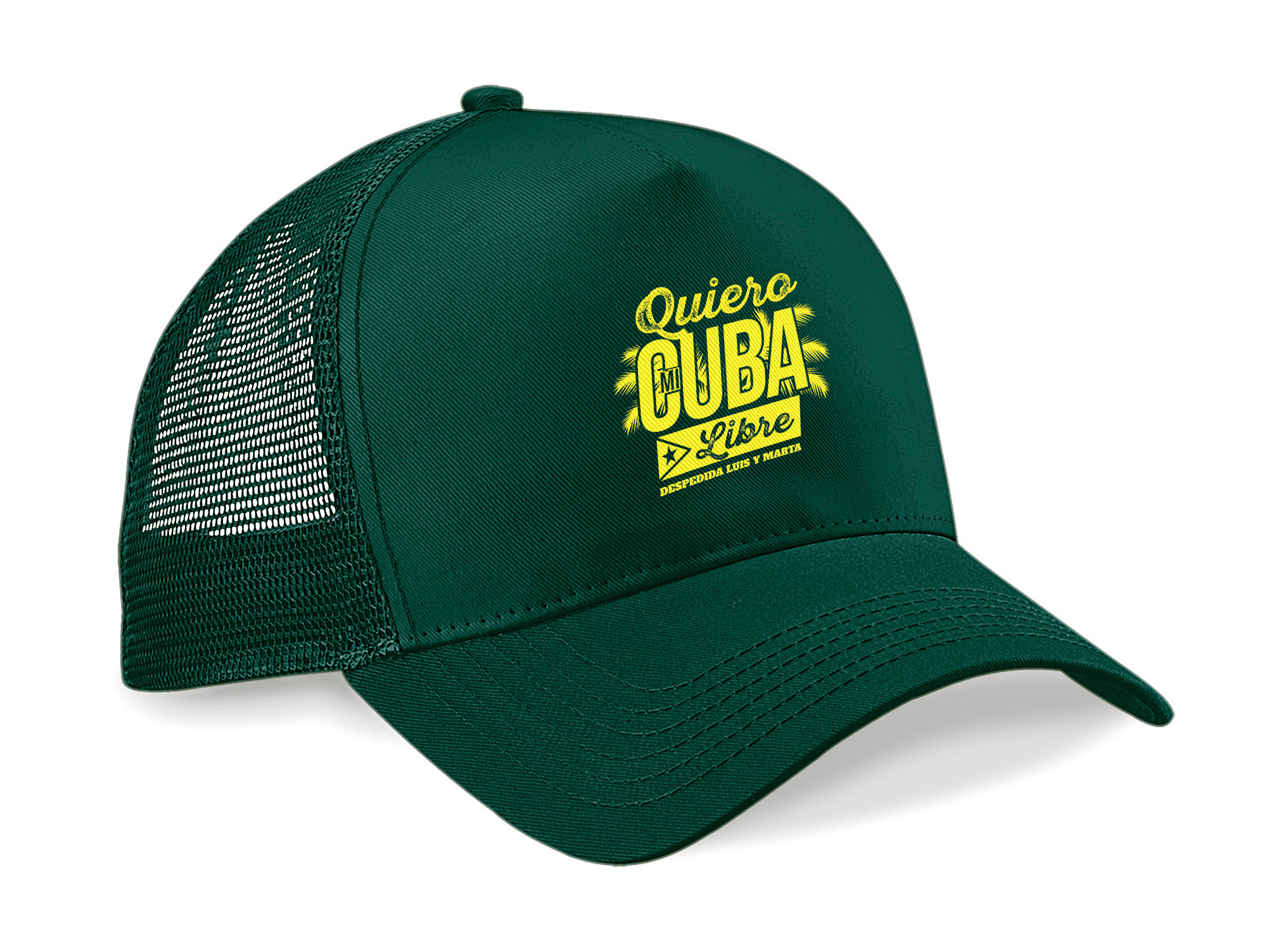 Gorra Trucker para Despedida de Soltero - Quiero Mi Cubalibre