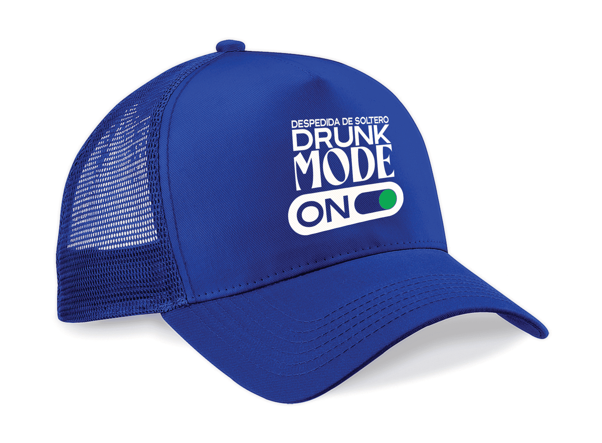 Gorra Trucker Drunk Mode – Despedida de Soltero | Diseño Divertido