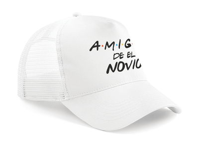 Gorra Trucker para Despedida de Soltero - Friends, amigos del novio