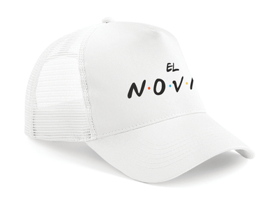 Gorra Trucker para Despedida de Soltero - Friends, el novio