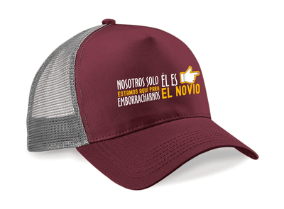 Gorra Trucker para Despedida de Soltero - El novio no soy yo