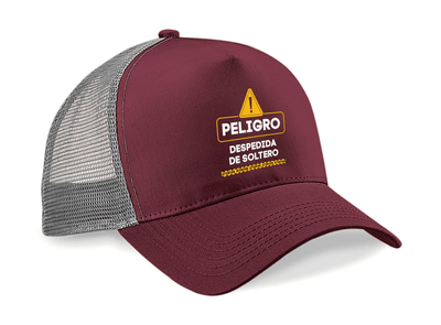 Gorra Trucker para Despedida de Soltero - Peligro