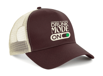 Gorra Trucker Drunk Mode – Despedida de Soltero | Diseño Divertido
