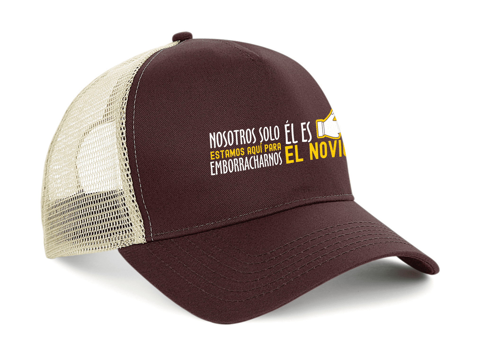 Gorra Trucker para Despedida de Soltero - El novio no soy yo