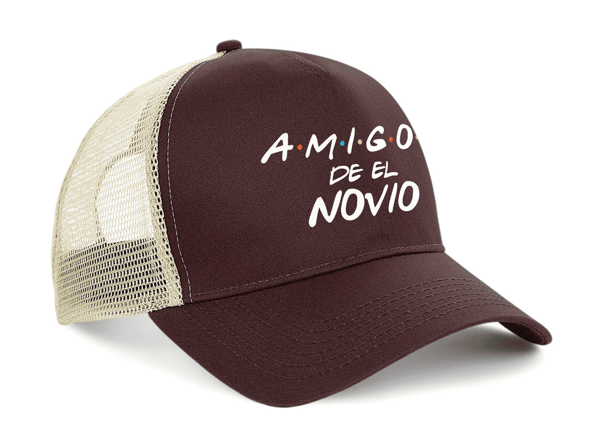 Gorra Trucker para Despedida de Soltero - Friends, amigos del novio
