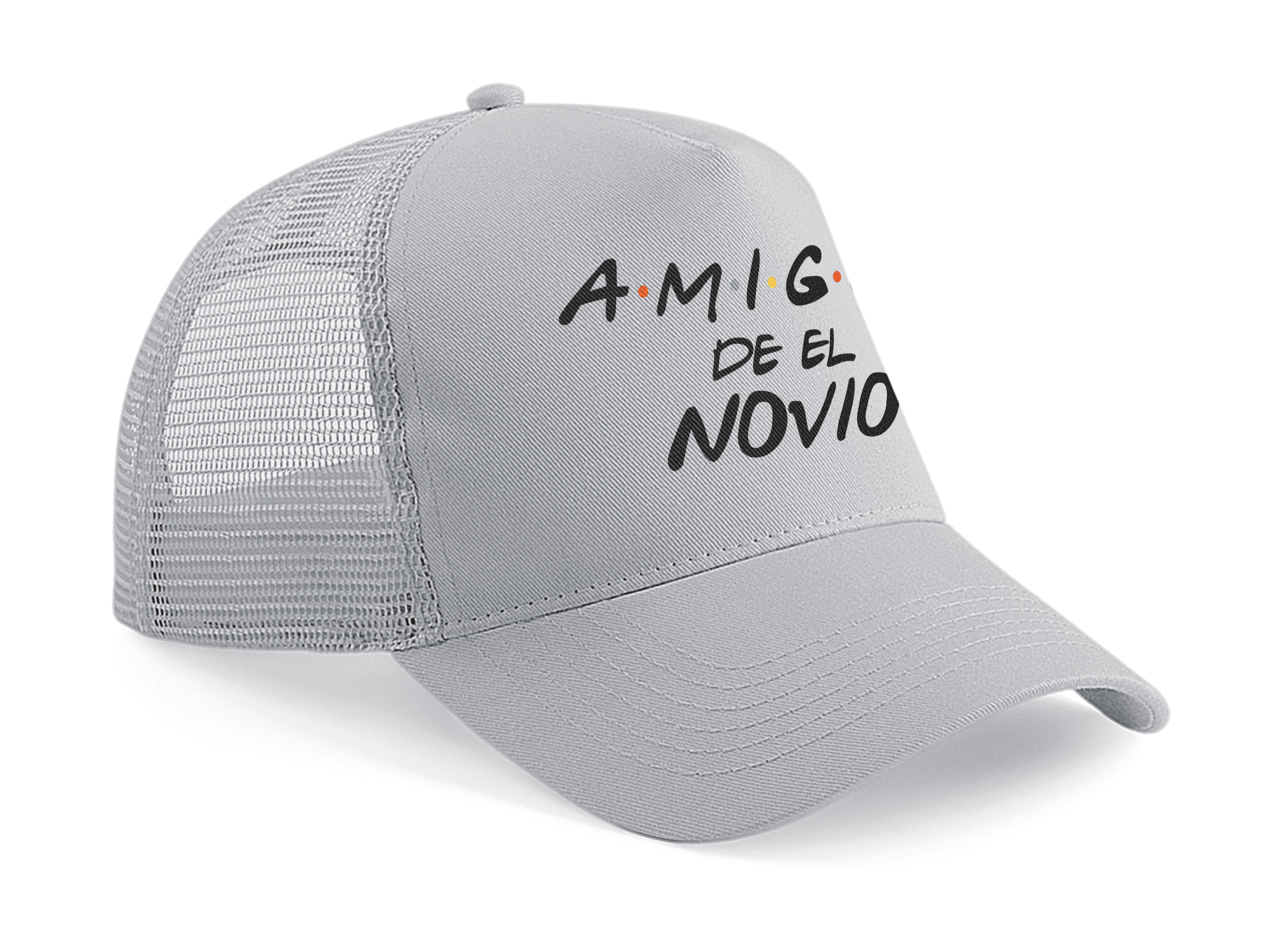 Gorra Trucker para Despedida de Soltero - Friends, amigos del novio