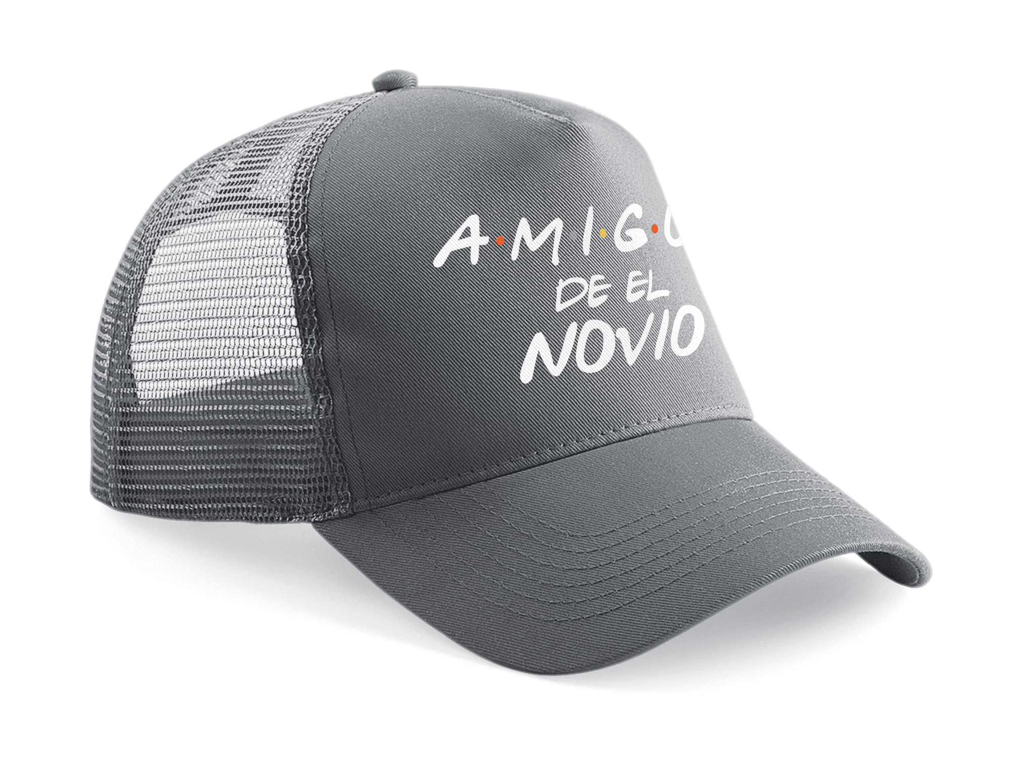 Gorra Trucker para Despedida de Soltero - Friends, amigos del novio