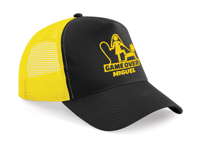 Gorra Trucker para Despedida de Soltero - Game Over