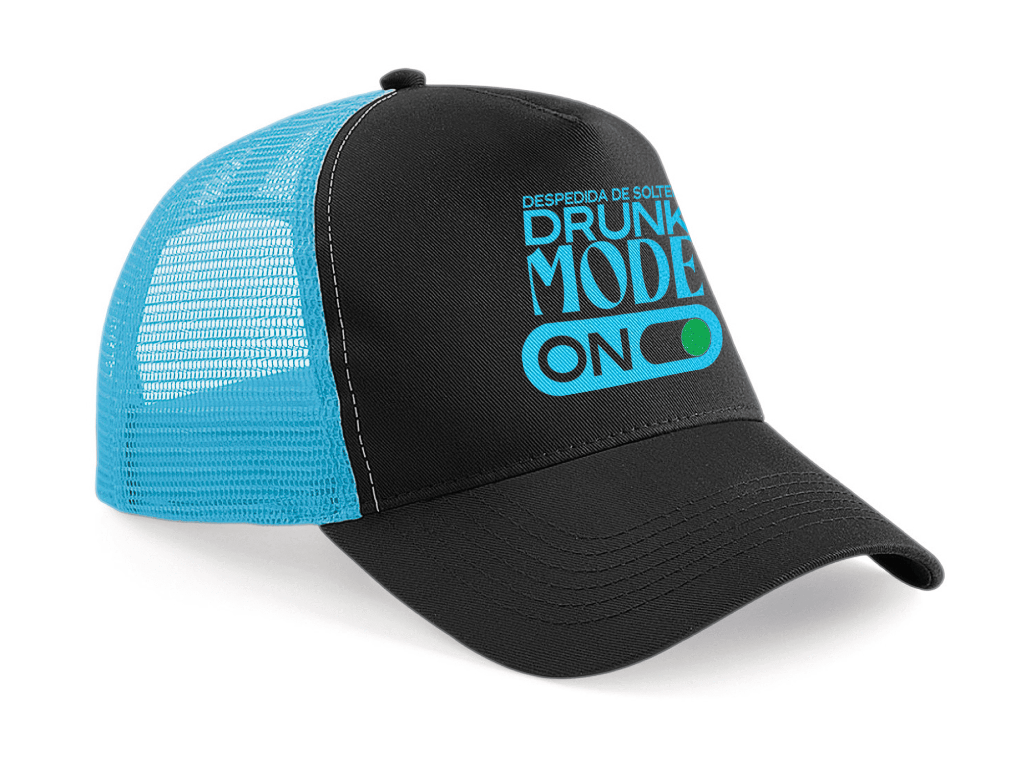 Gorra Trucker Drunk Mode – Despedida de Soltero | Diseño Divertido